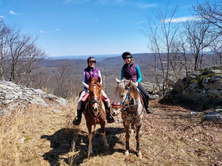Angela Kemerer and Jocelyn Pierce Endurance Ride