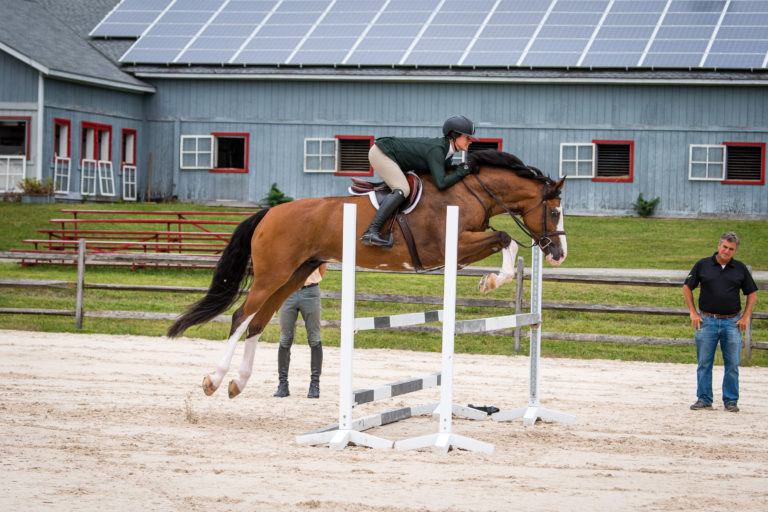 Cassie Kahle Progress to an Oxer 3