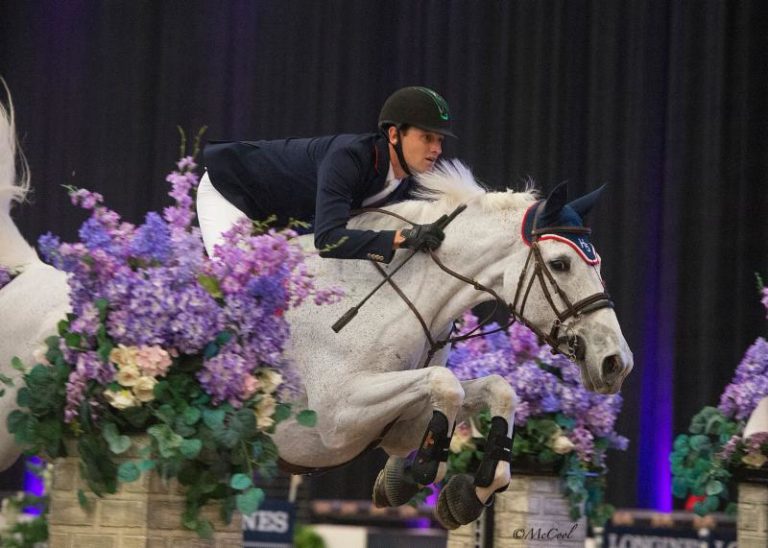 Eduardo Menezes and Carushka Throw Down the Gauntlet in the First FEI Class of the Las Vegas National, CSI4*-W promo image