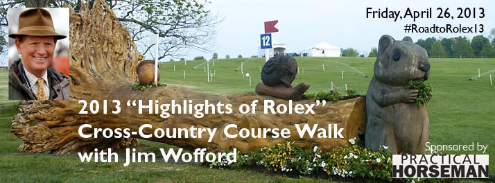 Jim Wofford To Give Cross-Country Course Walk, Book Signings at Rolex Kentucky Three-Day Event promo image