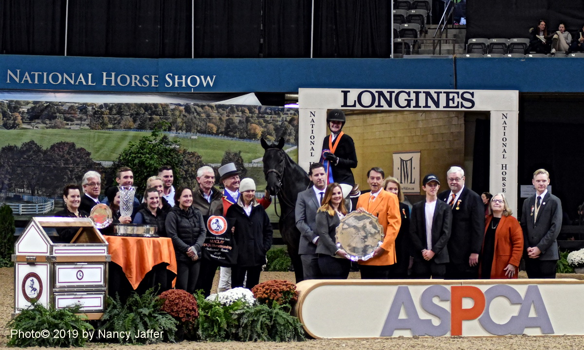 At the National Horse Show Young Winners Demonstrate That the