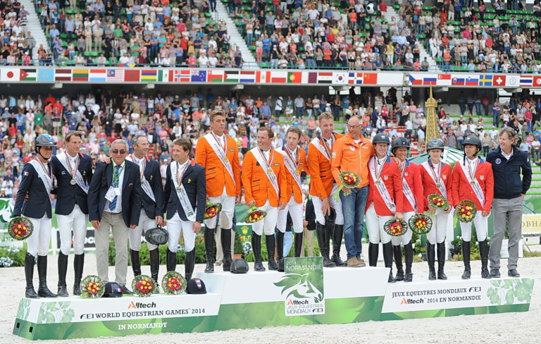 Postcard: Alltech FEI World Equestrian Games Show Jumping Medals promo image