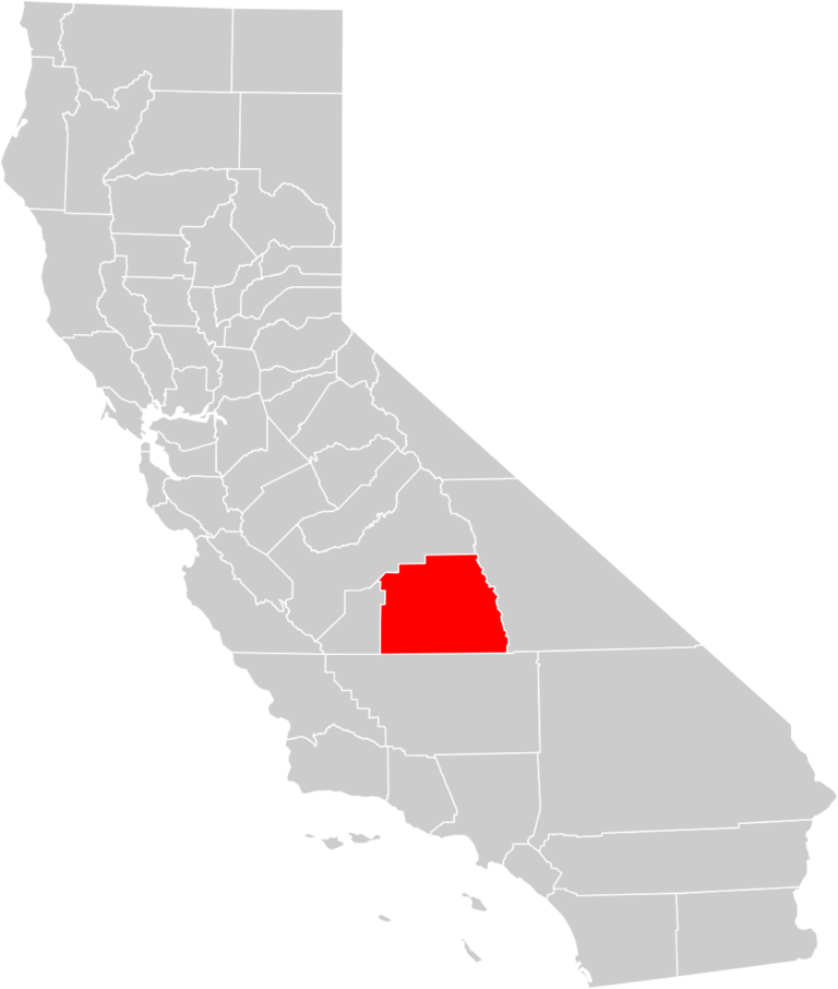 California_county_map_Tulare_County_highlighted